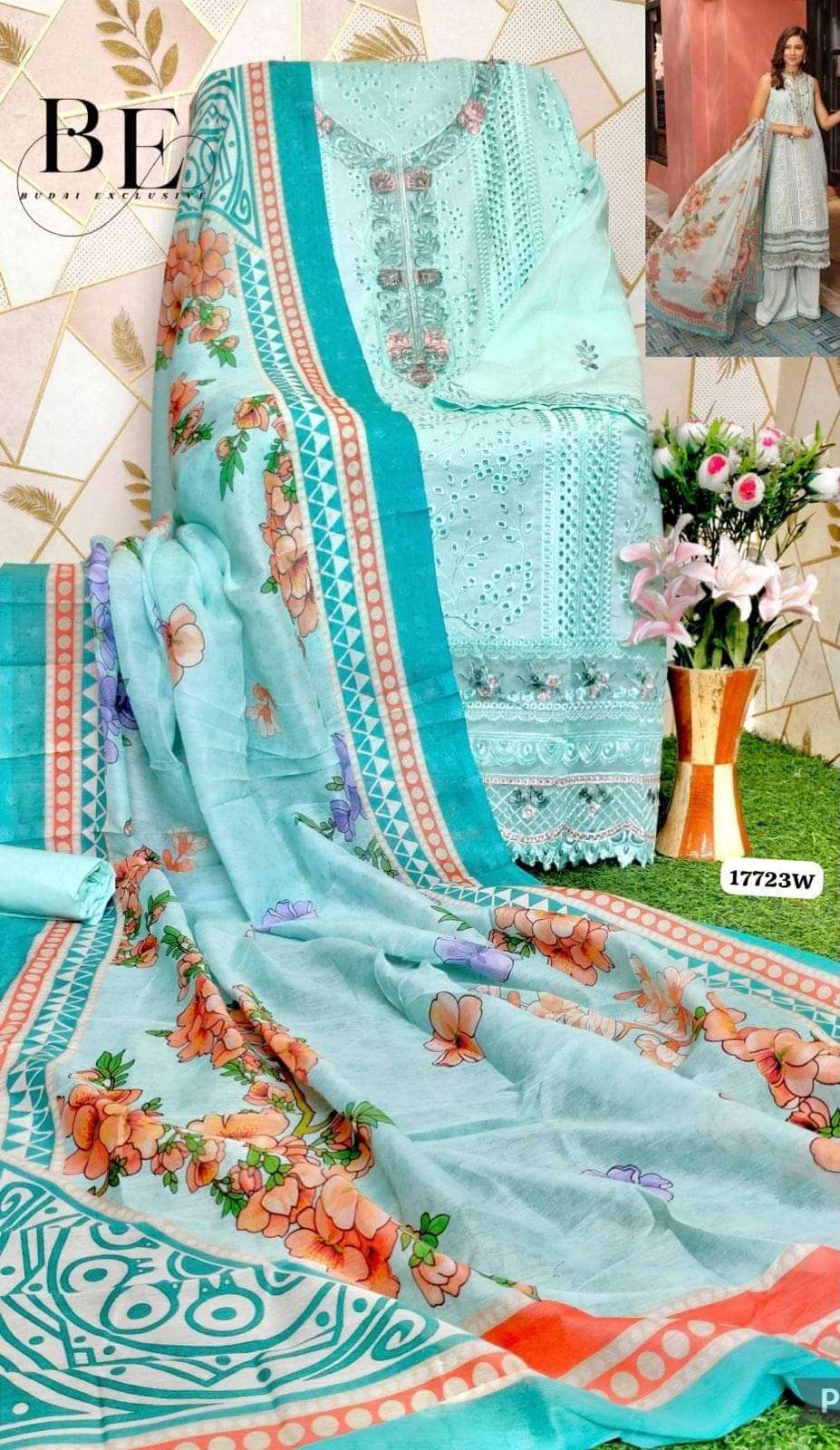 PREMIUM CHIKANKARI 17723W open pic by Deepsy